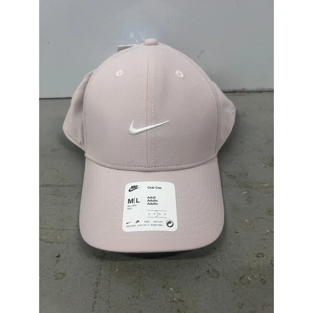 Nike Dri-FIT FV5563-019 Club Cap Unisex M/L‎ Platinum Violet Snapback Hat NWT